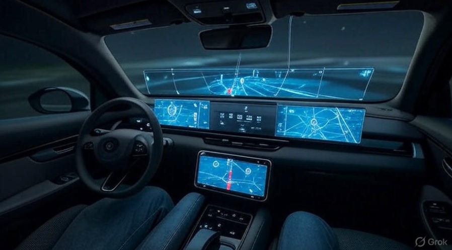 In-Vehicle Display Analysis Visualization